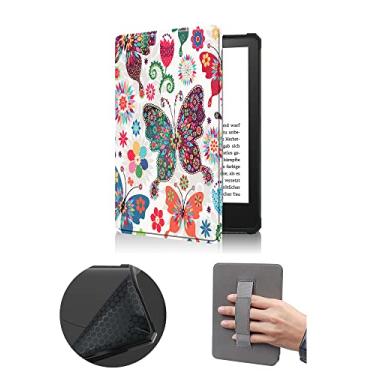 Imagem de Capa macia de 15 cm para Kindle 11ª geração, versão 2022 - não serve para Kindle Paperwhite de 11ª geração - Capa à prova d'água e à prova de quedas com função de despertar/hibernar automática