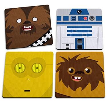 Imagem de Jogo de Porta Copos Geek Side Faces - 4 peças