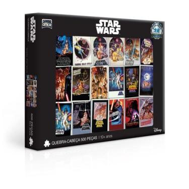 Imagem de Quebra Cabeça 500 Peças Star Wars Poster Toyster - Game Office