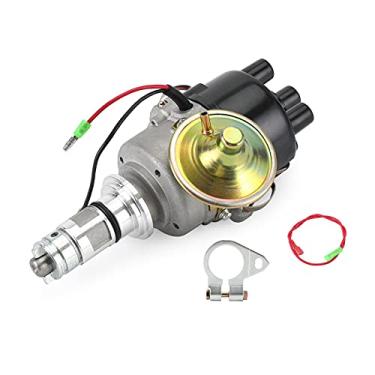 Imagem de Areyourshop O distribuidor eletrônico de vácuo de carro substitui o distribuidor Lucas 25D/45D serve para MGB 1800cc-todos os anos, para mini-todos os anos até 1980