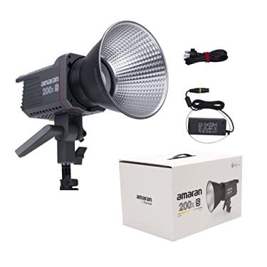 Imagem de Aputure Amaran 200X S LED Video Light 200W bicolor 2700-6500k com controle de aplicativo Bowens Mount Sidus Link para criadores de conteúdo, fotografia de retrato, produção de vídeo