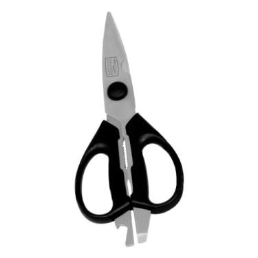 Imagem de Chicago Cutlery Faca utilitária de 15 cm com lâmina de aço inoxidável ultra-afiada para melhor nitidez, faca de cozinha com cabo tradicional de nogueira