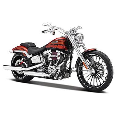 Imagem de 2014 Harley Davidson CVO Breakout Motocicleta Modelo de 1/12 por Maisto