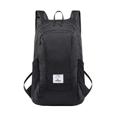 Imagem de Bolsa multifuncional durável, mochila dobrável, ventilação confortável, mochila de viagem, cofre conveniente, respirável, para homens e mulheres, ao ar livre