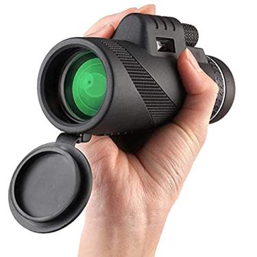 Imagem de Telescópios monoculares DGTP, compacto monocular à prova d'água 40x60 para adultos observação de pássaros, acampamento e viagens