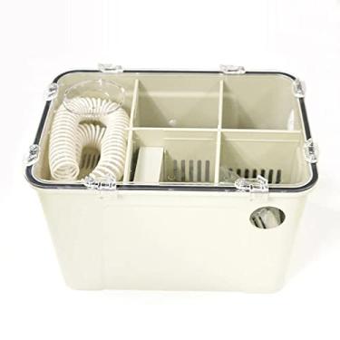 Imagem de Filtro de gesso de laboratório Pedra de gesso Armadilha de filtro de gesso tanque sedimentado para laboratório dentário