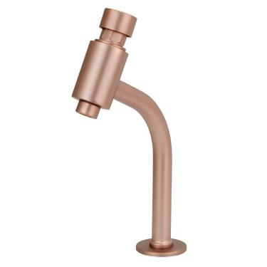 Imagem de Torneira Automática Link Lavatório Banheiro Rose Gold Mesa