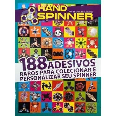 Imagem de Hand Spinner 188 Adesivos Raros Para Colecionar - Ibc - Instituto Bras