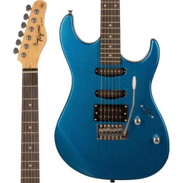 Imagem de Guitarra Tagima Tg510 Metallic Blue Escala Escura