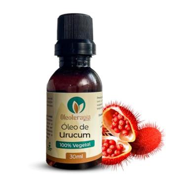Imagem de Óleo de Urucum 100% natural - Nutrição capilar, cuidados com a pele, massagem terapêutica (30ml)