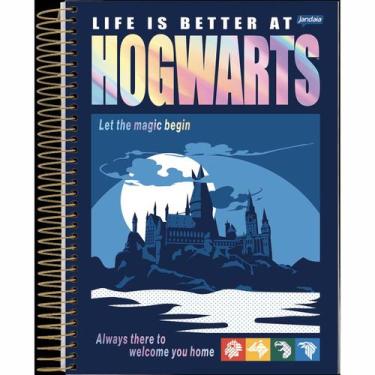 Imagem de Caderno Universitário 12 Matérias 240 Folhas Harry Potter Jandaia - Ja