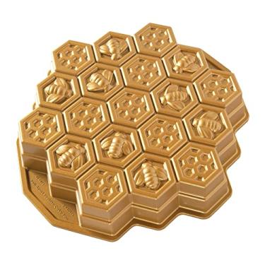 Imagem de Forma P/Bolo - Honeycomb Pull Nordic Ware Dourado No Voltagev