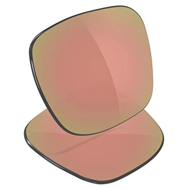 Imagem de Galvanic Lentes de substituição para óculos de sol Oakley TwoFace OO9189 | TwoFace Asian Fit (AF) OO9256 - Blush Gold Polarizadas