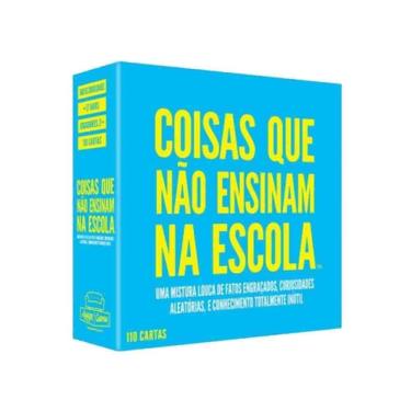 Imagem de Coisas Que Não Ensinam Na Escola Jogo Cartas Hygge Games