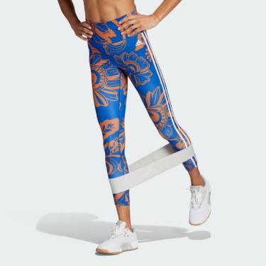 Imagem de Legging 7/8 adidas x FARM Rio - adidas IM2378-Feminino