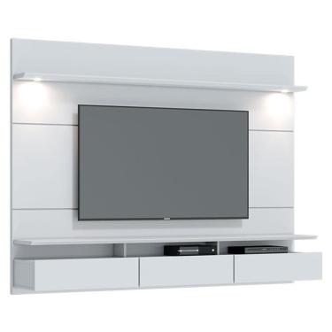 Imagem de Painel para TV Home Suspenso Decore 1.8 Branco Acetinado - Imcal