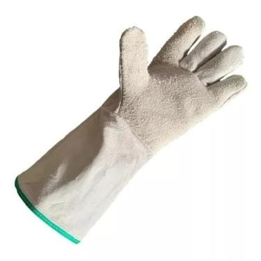 Imagem de Luva Forrada Couro Raspa Heat Alta Temperatura Epi Soldador