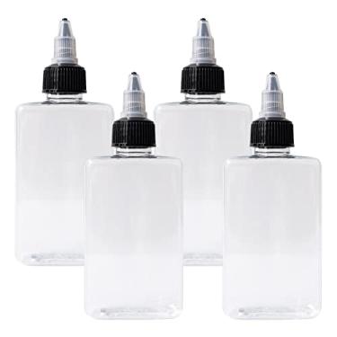 Imagem de Qudai Pacote de 4 Garrafas de Condimento ao Ar Livre Garrafas de Óleo Recipientes de Óleo Combustível Tempero Dispensadores para Camping Churrasco Piquenique Viagem