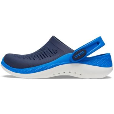 Imagem de Crocs Tamanco infantil unissex Literide 360, Azul-marinho/cobalto brilhante, 26