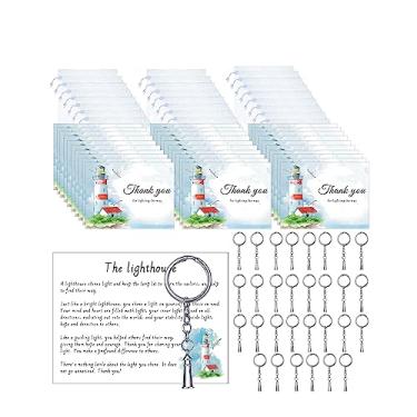 Imagem de Qpige Presentes de apreciação de funcionários em massa 30 Lighthouse Gift Card Presentes de agradecimento para colegas de trabalho Cartões de Apreciação Professor Voluntário Enfermeira Presentes de