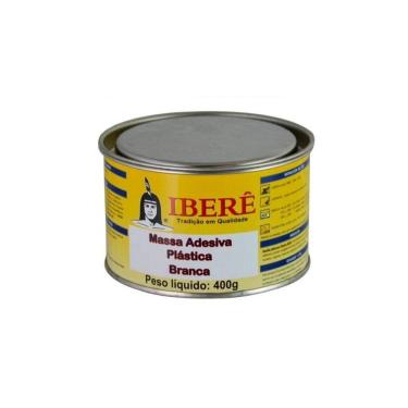 Imagem de Massa Plástica Branca 400g Iberê com Catalisador