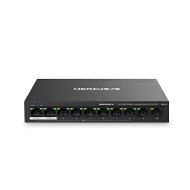 Imagem de Switch 10 portas Mercusys SOHO MS110P 10/100Mbps C/8 Portas POE+ (Ver. 1.0)