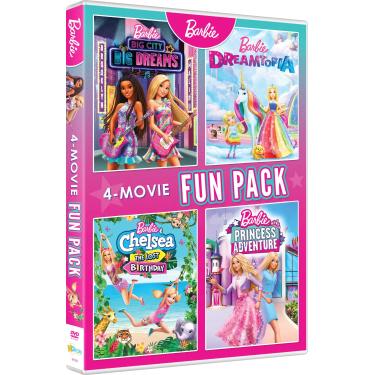 Imagem de Barbie: 4 Movie Fun Pack Collection [Blu-Ray] [DVD]