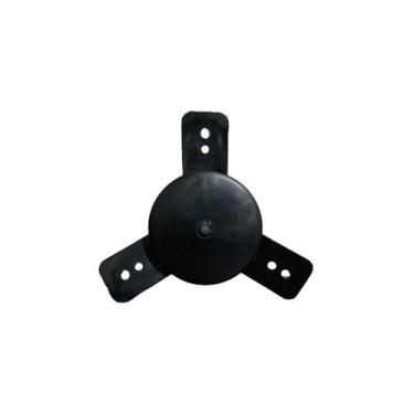 Imagem de Centro Miolo Núcleo Da Hélice Ventilador Loren Sid Furo 10mm, Preto