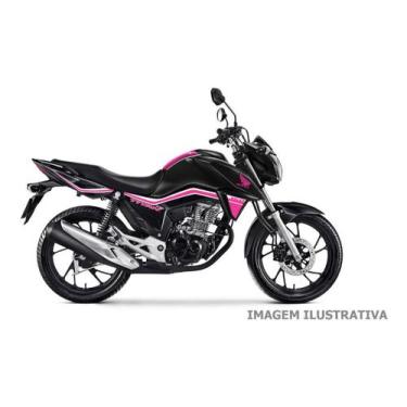 Imagem de Kit Adesivo Faixa Personalizado Cg Titan 160 2018/2019 - 19 - Resitank