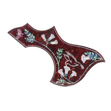 Imagem de Pickguard de Beija-flor, Celulóide de Guitarra à Prova de Arranhões e Placa de Material de Resina de Cristal para Guitarras Acústicas