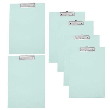 Imagem de Prancheta A4 Cores Office Wire Clip Mdf Stalo 6 Unidades, Verde