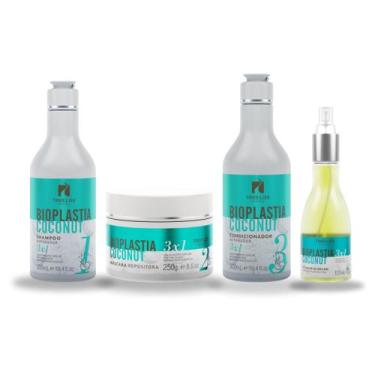 Imagem de Kit Crescimento Antiqueda Bioplastia Vegano 4 itens Treeliss - Treelis