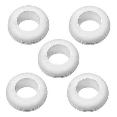Imagem de Kit 05 unidades Anel Vedante Vedação Silicone Borracha Passa Fio Repos