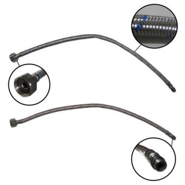 Imagem de Engate Rabicho Monocomando Misturador Flexível Mangueira Torneira Água