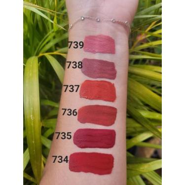 Imagem de Batom Líquido 24 Horas Confort + Hidratação - Max Love, 736