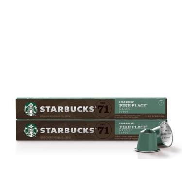 Imagem de Caixa Nespresso Starbucks Pike Place 1 Unidade, 10 Cápsulas, Suave com
