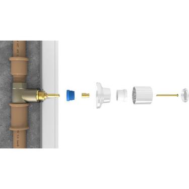 Imagem de Prolongador Registro Pressão Gaveta Docol 1/2 3/4 1 E 1.1/2 - Blukit, 