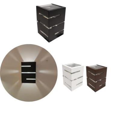 Imagem de Arandela Externa 2 Focos E Frisos Parede Muro Ar1515 - IDEALLUME, Pret