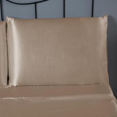 Imagem de Par de Fronhas 70x50 Cetim Charmousse Antifrizz Alto Brilho - Valle En
