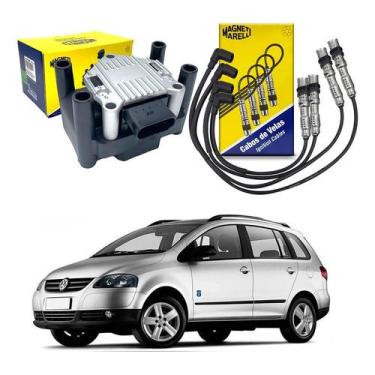 Imagem de Bobina Ignição Cabo Vela Spacefox 1.6 8v 2006 A 2009 - Magneti Marelli