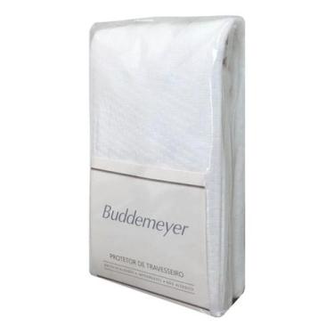 Imagem de Protetor De Travesseiro Capa Algodão 70x50 Branco Buddemeyer Maison