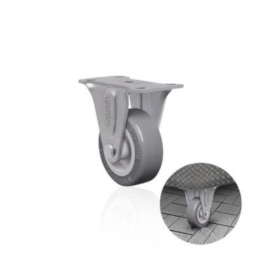 Imagem de Rodizio Ou Rodinha Carrinho de Carga Ø50 Mm Sem Trava Fixo - Schioppa