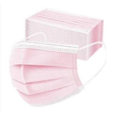 Imagem de Máscara Descartável Cirúrgica Tripla Com Elástico - 50 un - Mascara co