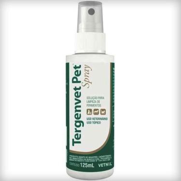 Imagem de Tergenvet Spray Vetnil Solução para Limpeza de Ferimento - 125 mL