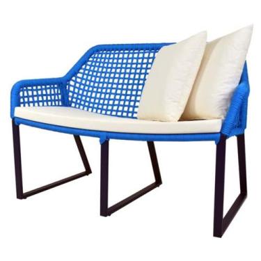 Imagem de Banco de Jardim Namoradeira para Varanda Confortável - Nossa Kasa Móve
