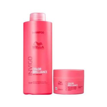 Imagem de Wella Professionals Invigo Color Brilliance Shampoo 1l+Máscara 150ml