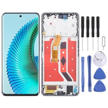 Imagem de Substituição da tela móvel Para Honor Magic6 Lite Digitalizador de tela LCD original com quadro com quadro Ecrã LCD