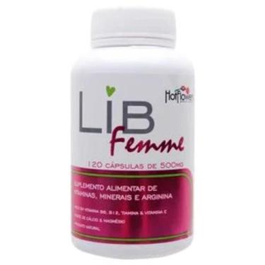 Imagem de Libfemme Suplemento Vitamínico 120 Cápsulas Hot Flowers - Hotflowers
