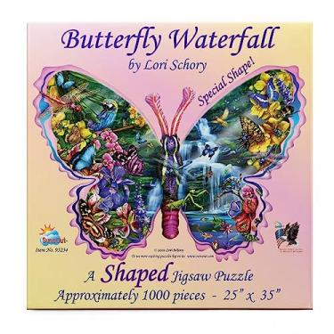 Imagem de Butterfly Waterfall 1000 pc Jigsaw Puzzle
