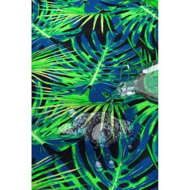 Imagem de Tecido Impermeável Acqua Linea Selva Azul - 1,40m de Largura